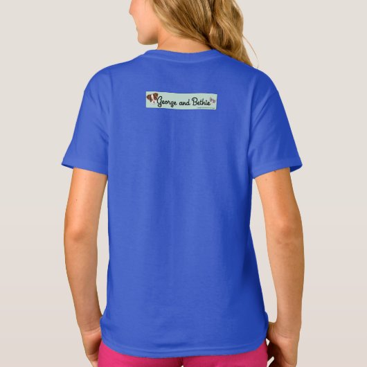 Bethie: De bril is COOL! T-shirt (Achterkant)