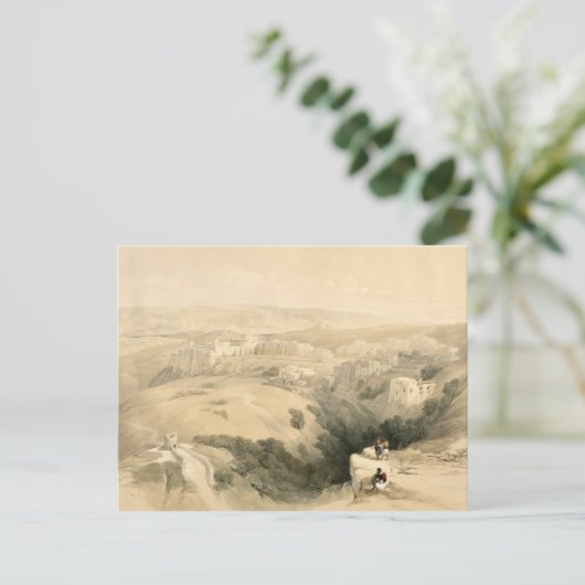 Bethlehem, 6 april 1839, bord 85 van deel II Briefkaart (Staand voorkant)