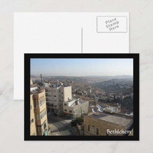 Bethlehem Briefkaart (Voorkant / Achterkant)