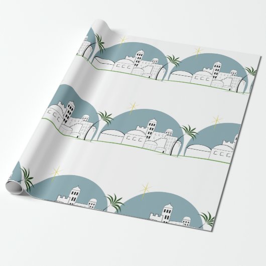 Bethlehem Cadeaupapier (Uitgerold)