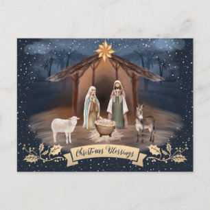 Bethlehem Christelijke kerstBriefkaarten Feestdagenkaart