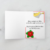 Bethlehem Christmas Kaart (Binnen)