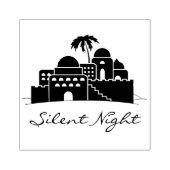 Bethlehem Christmas Sentiment Rubber Art Stamp Rubberstempel (Afrduk)