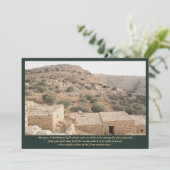 Bethlehem Ephrathah—Micah 5:2 Biblical Art Kaart (Staand voorkant)