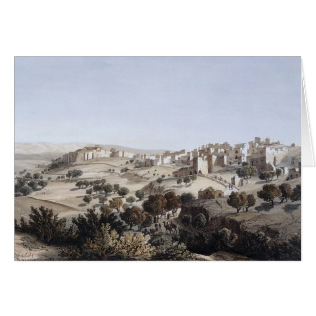 Bethlehem, gegraveerd door Terry (Voorkant Horizontaal)