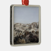 Bethlehem, gegraveerd door Terry Metalen Ornament (Rechts)