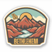 Bethlehem, Georgië Sticker (Voorkant)