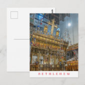 Bethlehem in de Geboortekerk Briefkaart (Voorkant / Achterkant)