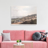 Bethlehem in Palestina, Uitzicht van het hoofddeel Canvas Afdruk (Insitu (Woonkamer))
