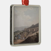 Bethlehem in Palestina, Uitzicht van het hoofddeel Metalen Ornament (Rechts)