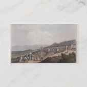 Bethlehem in Palestina, Uitzicht van het hoofddeel Visitekaartje (Achterkant)