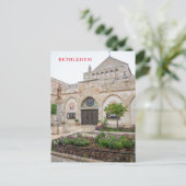 Bethlehem Kerk van het Geboortekerk uitzicht brief Briefkaart (Staand voorkant)