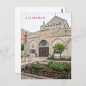 Bethlehem Kerk van het Geboortekerk uitzicht brief Briefkaart (Voorkant / Achterkant)