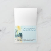 Bethlehem Kerstmis Feestdagen Kaart (Binnen)