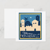 Bethlehem Kerstmis Feestdagenkaart (Voorkant / Achterkant)