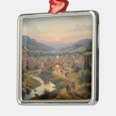 Bethlehem, Kerststal, Metalen Ornament (Links)