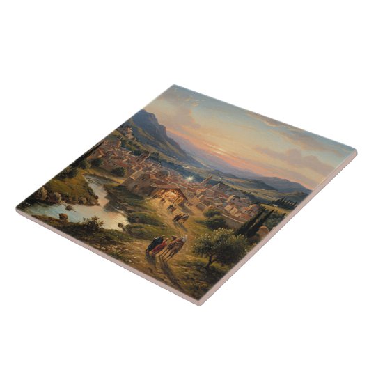 Bethlehem, Nativity Scene, Tegeltje (Zijkant)