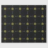 Bethlehem Night Shining Stars Cadeaupapier (Vlak)