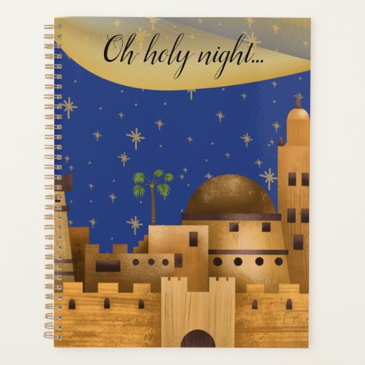 Bethlehem Oh Holy Night Planner (Voorkant)