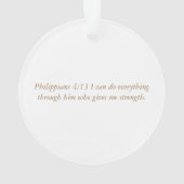 Bethlehem Ornament (achterkant)