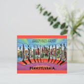 Bethlehem PA ansichtkaart Briefkaart (Staand voorkant)