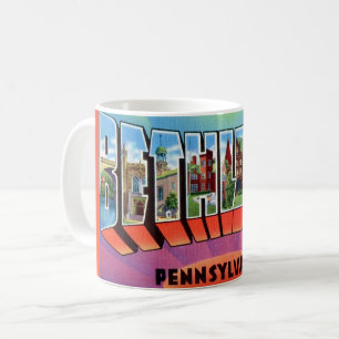 Bethlehem PA ansichtkaart Koffiemok