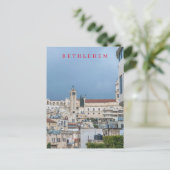 Bethlehem panoramisch uitzicht briefkaart (Staand voorkant)