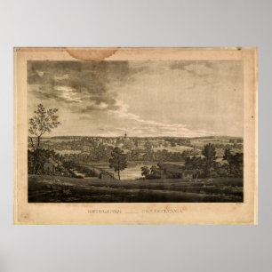 Bethlehem, Pennsylvania (1810-1854) Poster
