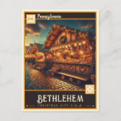 Bethlehem, Pennsylvania |  Briefkaart (Voorkant)