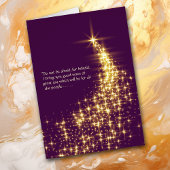 Bethlehem Star Cascade kerstkaart