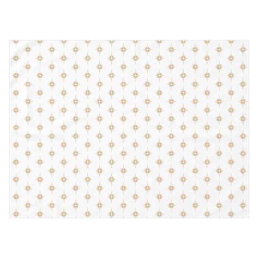 BETHLEHEM STAR Elegant Christmas Tafelkleed (Voorkant (Horizontaal))