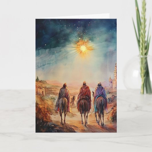 Bethlehem Star Geboorteplaats Kaart (Voorkant)