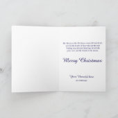 Bethlehem ster aangepaste Kerstmis Feestdagen Kaart (Binnen)