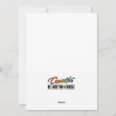 Bethlehem Ster Kerstkaart (Achterkant)