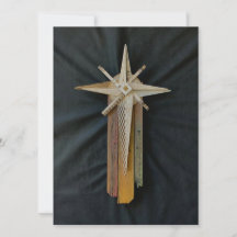 Bethlehem Ster Kerstkaart