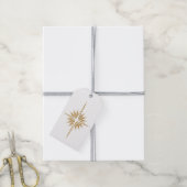 Bethlehem Ster Kerstmis Bijbeltekst Kerst Cadeaulabel (Met Touw)
