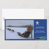 Bethlehem Ster over de Kaart van de woestijnFoto (Voorkant / Achterkant)