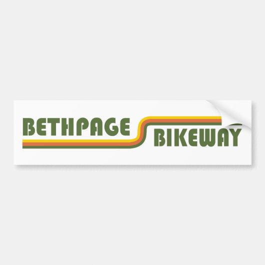 Bethpage Bikeway Bumpersticker (Voorkant)