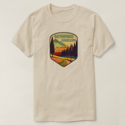 Bethpage Bikeway Kleuren T-shirt (Design voorkant)