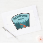 Bethpage Bikeway Rechthoekige Sticker (Envelop)