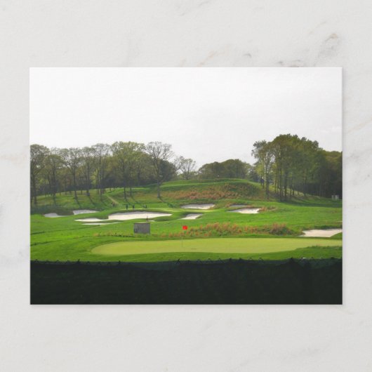 Bethpage Black Course, Farmingdale NY Briefkaart (Voorkant)