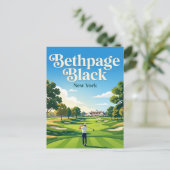 Bethpage Black Golfbaan VS Briefkaart (Staand voorkant)