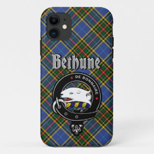 Bethune Clan Badge & Tartan Phone Case