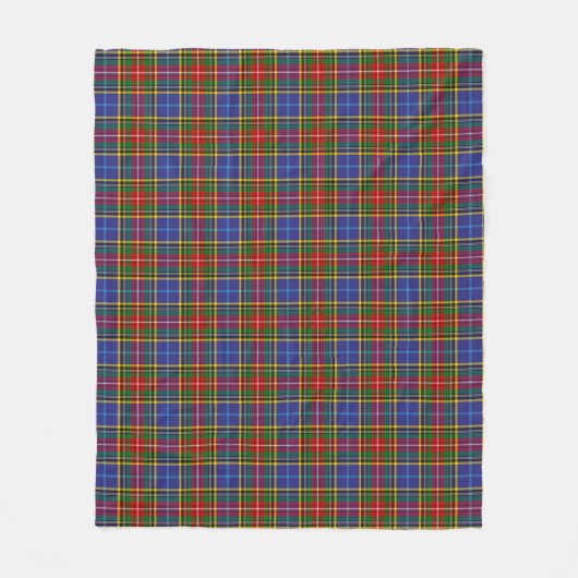 Bethune Plaid Fleece Deken (Voorkant)