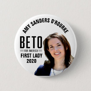 BETO 2020: Amy voor Frist Lady Ronde Button 5,7 Cm