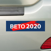 Beto 2020 bumpersticker (Op auto)