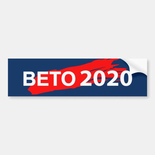 Beto 2020 bumpersticker (Voorkant)