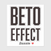 Beto Effect 4X4 Vinyl Sticker (Vel)