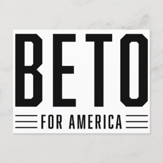Beto For America Briefkaart #1