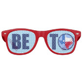 Beto O'Rourke 2018 Verkiezing Texas Senate Retro Zonnebril (Voorkant)